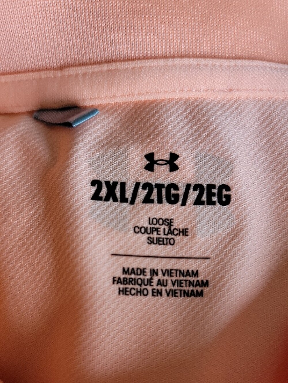 Lot Of 5! Under Armour Men's Bright Polo Set - Coral, Pink, Teal, Blue, Peach - Picture 7 of 8